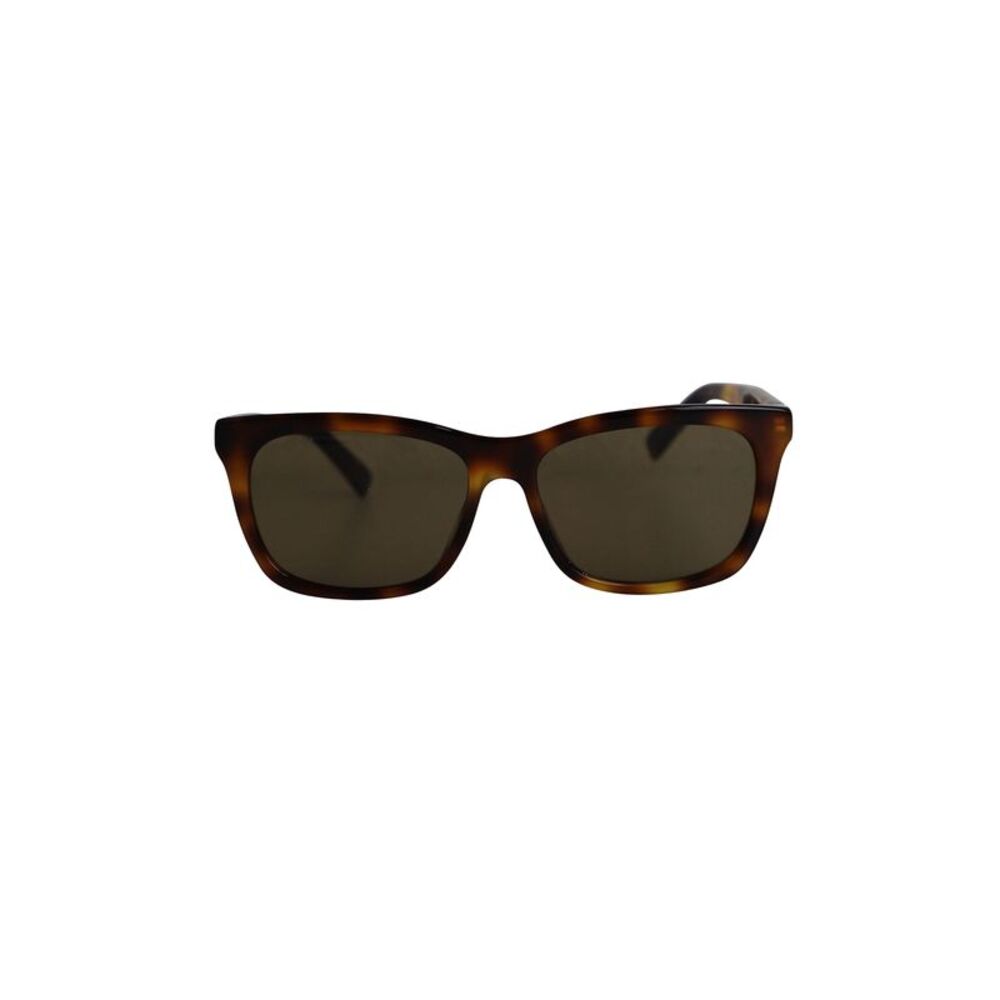 Gucci GG0449S Men's Rectangular Tortoise Shell Sunglasses in Brown Acetate